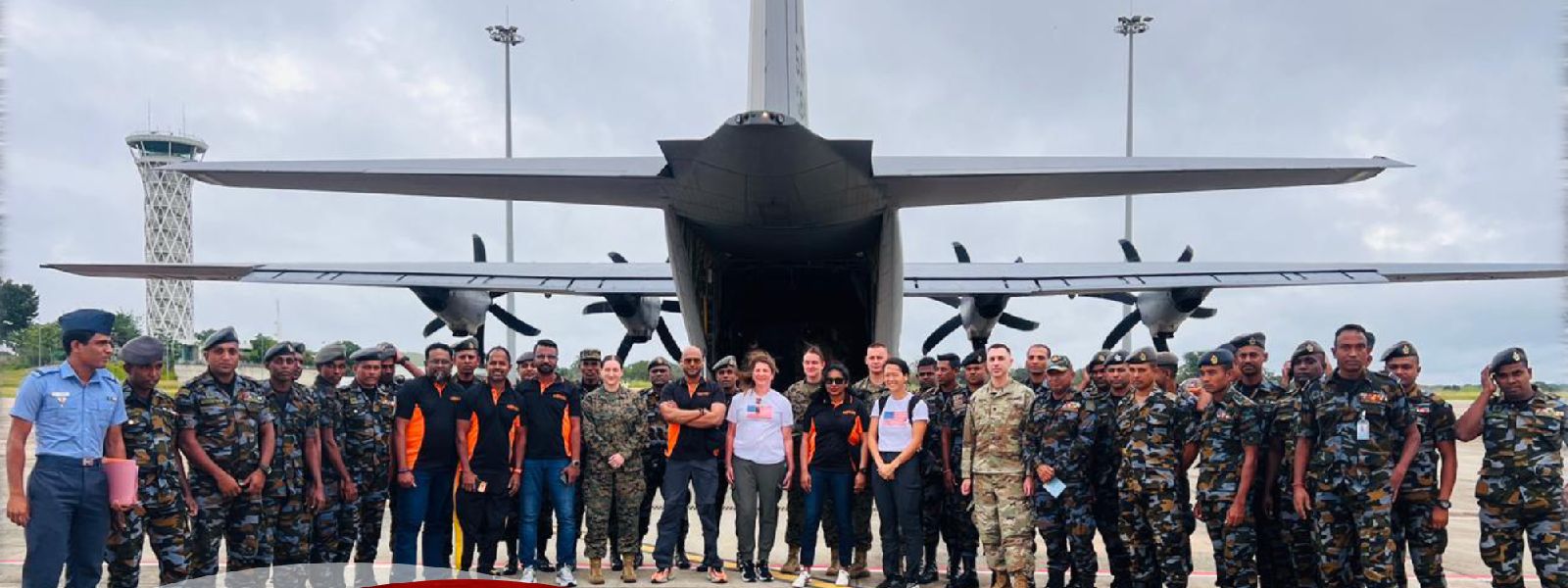 சக்தி - சிரச நிவாரண யாத்திரையில் C-130 விமானம்